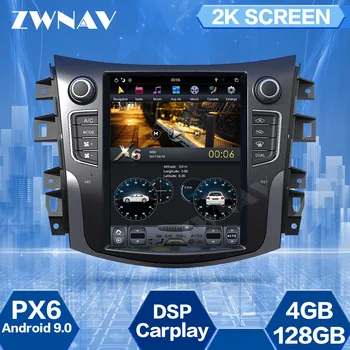 

4+128GB Tesla Screen For Nissan Terra 2014 2015 2016 2017 2018 2019 Android 9.0 Car Multimedia Player GPS Navi Radio Stereo Unit