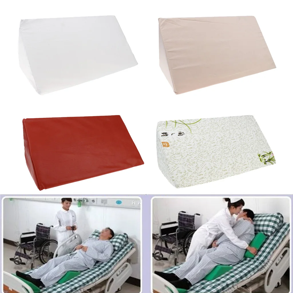 Bedsore Relief Acid Reflux Foam Bed Wedge Pillow Elevation Cushion