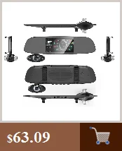T11 ADAS Dash Cam 9,66 дюймов ips Touch WDR Автомобильное зеркало заднего вида DVR камера 1080p 720p двойной объектив вождения видео рекордер