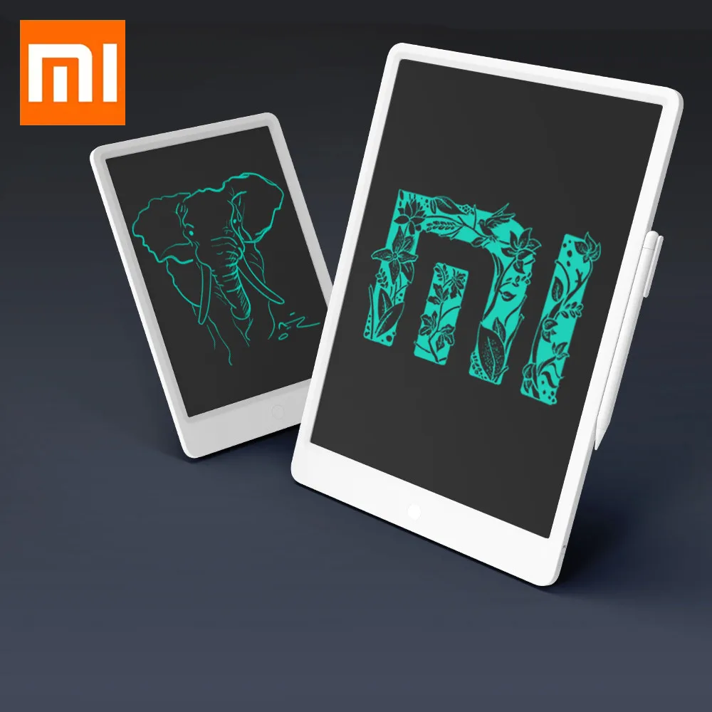 Оригинальный ЖК планшет Xiaomi Mijia с ручкой, цифровой планшет для рисования, электронный блокнот для рукописного ввода, графическая доска для сообщений|Смарт-гаджеты| | АлиЭкспресс
