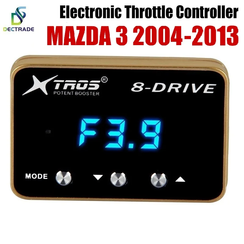 Dectrade Car Electronic Throttle Controller Racing Accelerator Potent Booster For Mazda 3 2004-2013 Tuning Parts 8 Drive