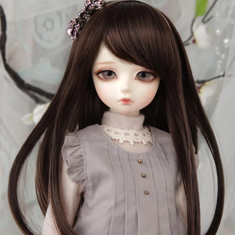

1/3 1/4 1/6 1/8 High Temperature Bjd Sd Doll Wig Wire Long Style BJD Super Hair Doll Wig
