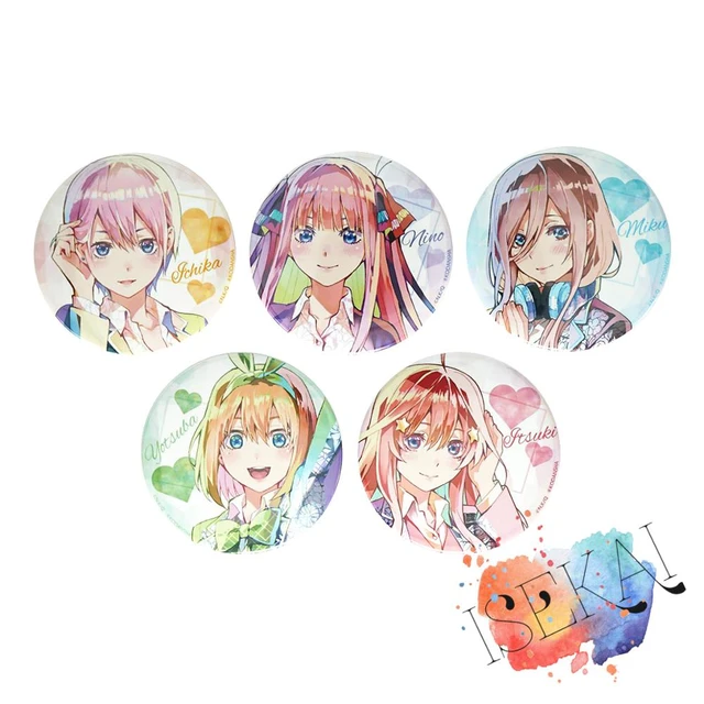 The Quintessential Quintuplets Anime 5-toubun no Hanayome badge