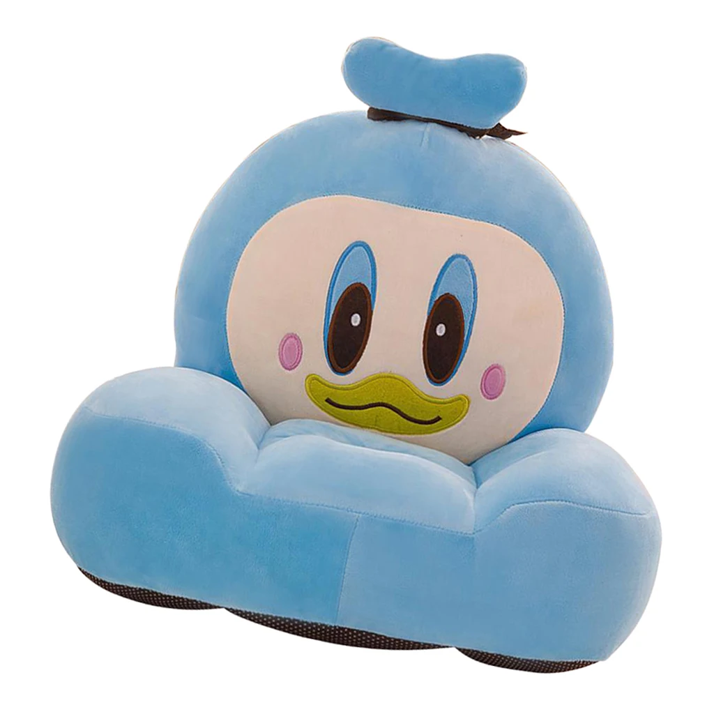 Baby Kids Foldable Sofa Infant Cartoon Seat Chair Children Plush Toys Without Filler Inside Only Cover