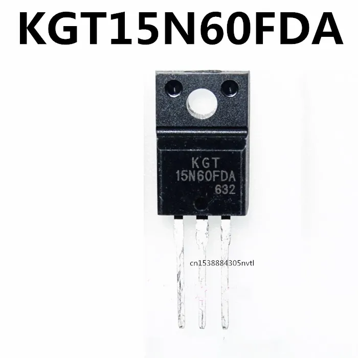 

Original 10pcs/ KGT15N60FDA TO-220F IGBT 600V 15A