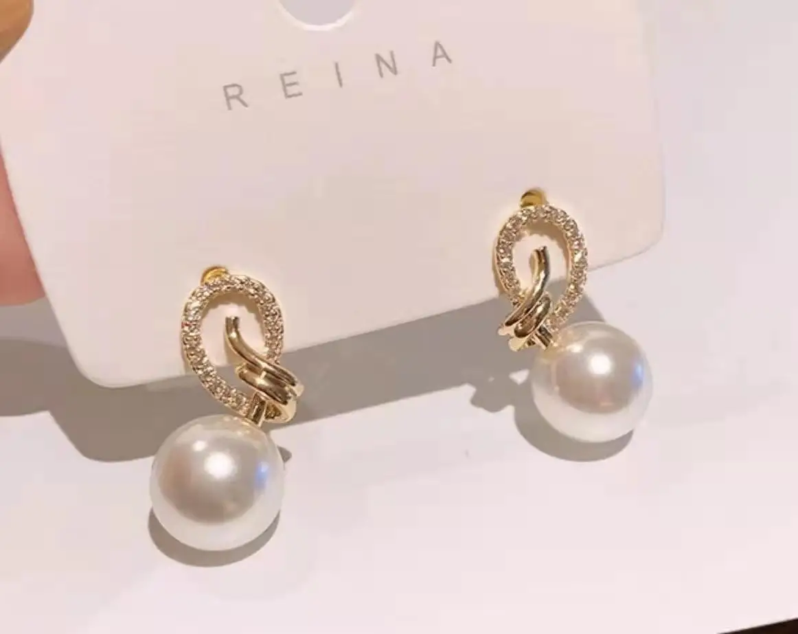 

RY Solid 925 Sterling Silver Round 8-9mm Nature Fresh Water Akoya White Pearls Rings for Women Fine Birthday Presents