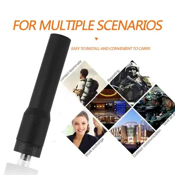 

1PC Mini SMA-F Female Dual Band Soft Antenna SF20 for BAOFENG Walkie Talkie UV-5R Plus UV-5RE Plus UV5RC UV-82 UVB5 UVB6