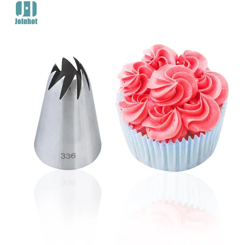 

1pc # 336 Baking Tools Icing Piping Nozzles Pastry Tips Fondant Cake Decorating Tip Set Cream Cake Decoration