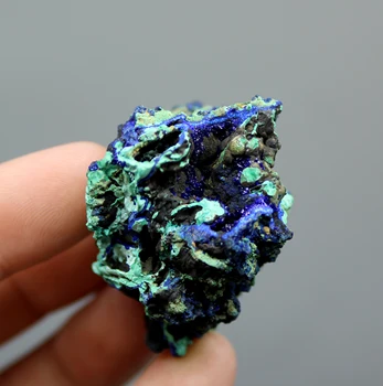 

47g Natural beautiful Azurite and Malachite symbiotic mineral specimen crystal Stones and crystals Healing crystal