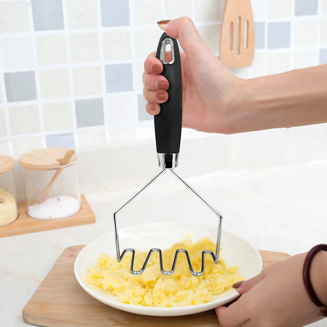 Stainless Steel Wire Potato Masher Heavy Duty Potatoes Smasher Food Masher  Kitchen Tool for Bean Avocado Vegetable - AliExpress