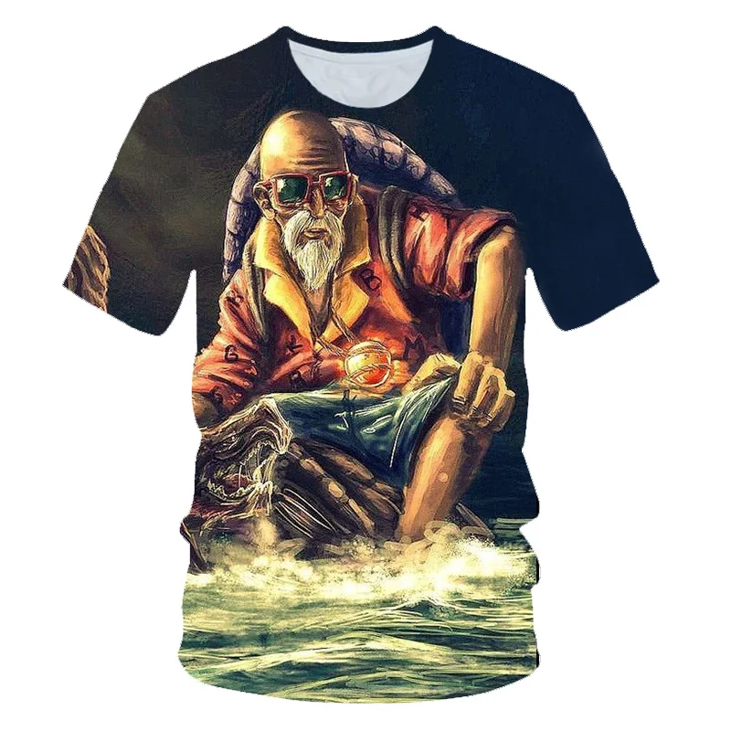 

New Arrival Cool Goku Dragon Ball Z 3d Print T Shirt Summer Hipster Short Sleeve Tee Tops Men/Women Anime Harajuk T-Shirts Homme