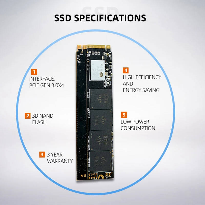 Горячая Распродажа KingSpec M2 NVME ssd 1 ТБ M.2 SSD 240 ГБ PCIe 120gb 500GB твердотельный накопитель