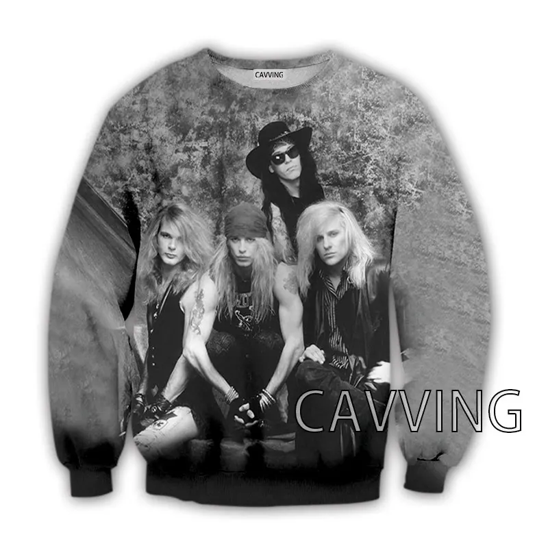 

CAVVING 3D Printed Poison Band Crewneck Sweatshirts Harajuku Styles Tops Long Sleeve Sweatshirts for Men/women