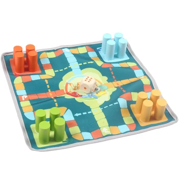 

Hot sale boys girls Wooden Toy Wooden Blocks Leaning Tower of Pisa Game Toy Family/Party Funny Extract Building Blocks Ludo Game