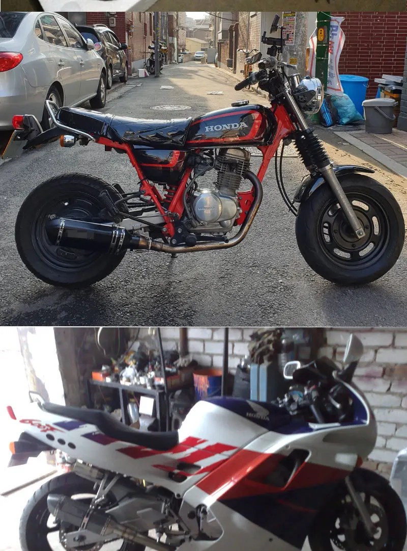 51 мм Глушитель для мотоцикла escape moto с db killer выхлопные системы для honda benelli msx125 nmax