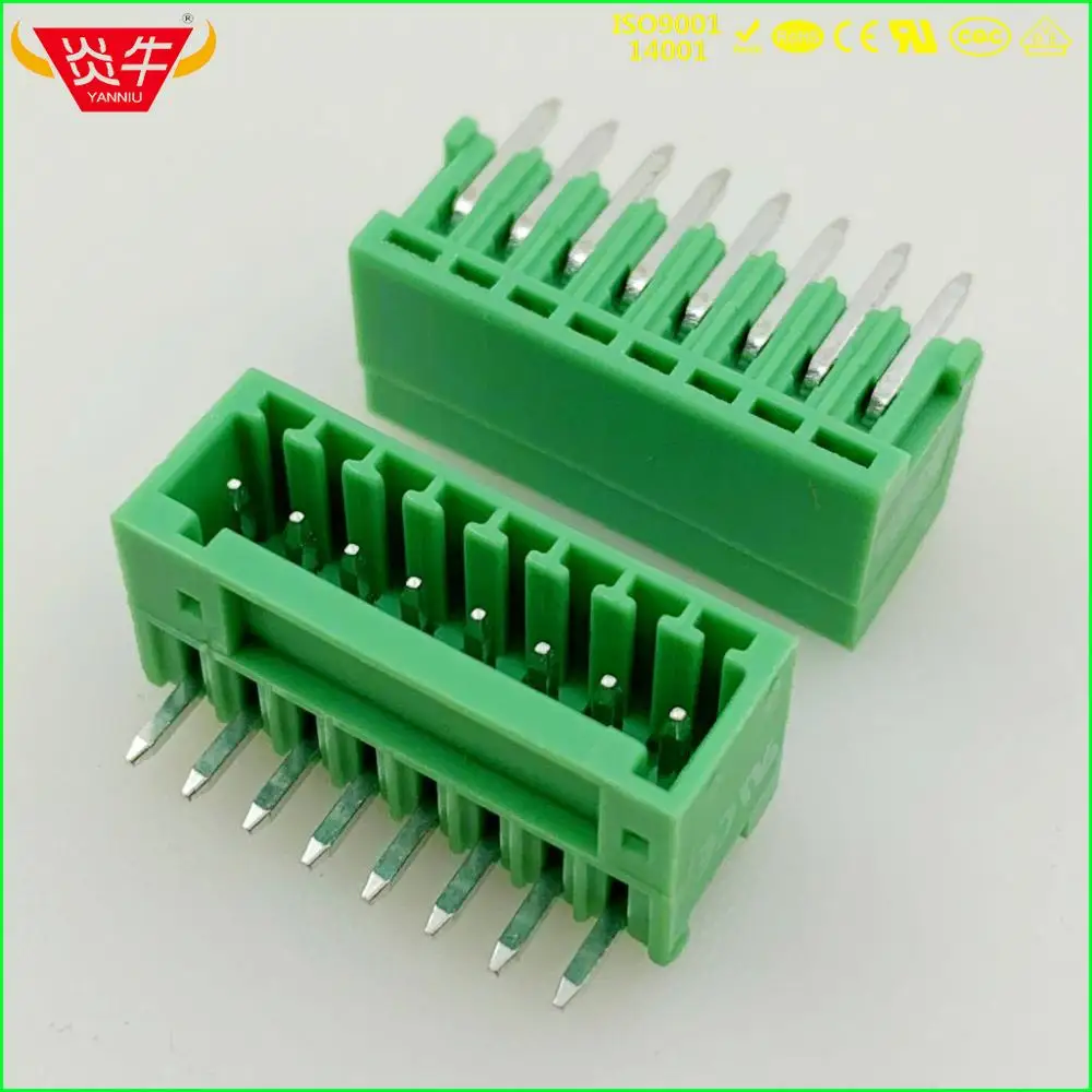 KF2EDGR 2,5 2P~ 12P PCB вставные заземленные блоки 15EDGRC 2,5 мм 2PIN~ 12PIN MC 0,5/2-G-2, 5 1881448 Феникс контакт