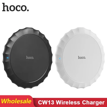 

HOCO CW13 10 pcs/Lots Wholesale Fast Wireless Charger for iPhone 11 Pro Max Xs Max 7 8 plus Charger for Samsung Xiaomi Huawei