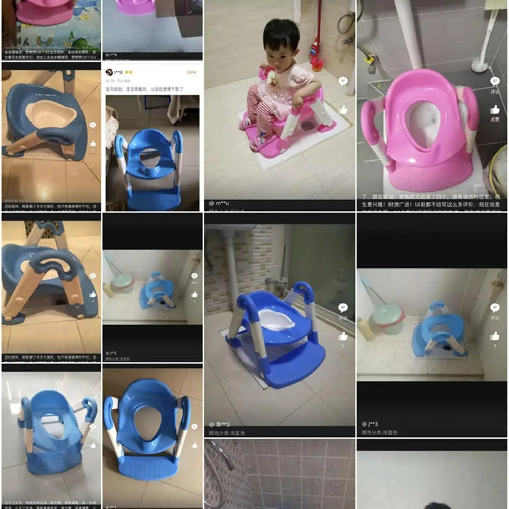 Kidlove Baby 3 в 1 многофункциональная ступенчатая складная лестница для унитаза с горшок