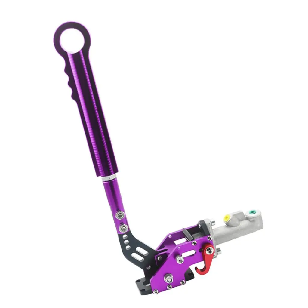 Purple Brake System Car Auto Racing Hydraulic Handbrake Vertical Lever Long Handle Locking Device E-Brake Hydraulic Brake Purple Brake System Car Auto Racing Hydraulic Handbrake Vertical Lever Long Handle Locking Device E-Brake Hydraulic Brake