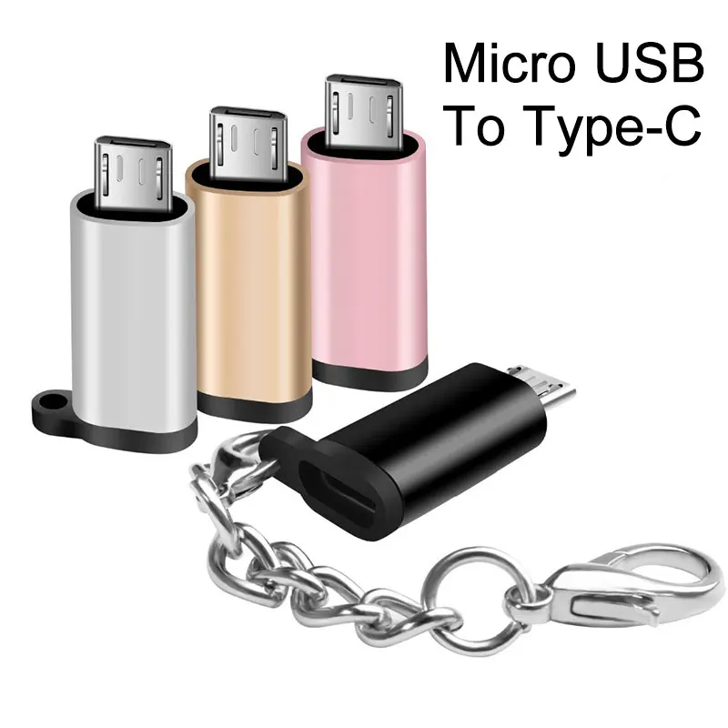 OTG usb-адаптер Micro USB к разъему type C адаптер mini type-C конвертер Поддержка телефона зарядный передающий данные Conector