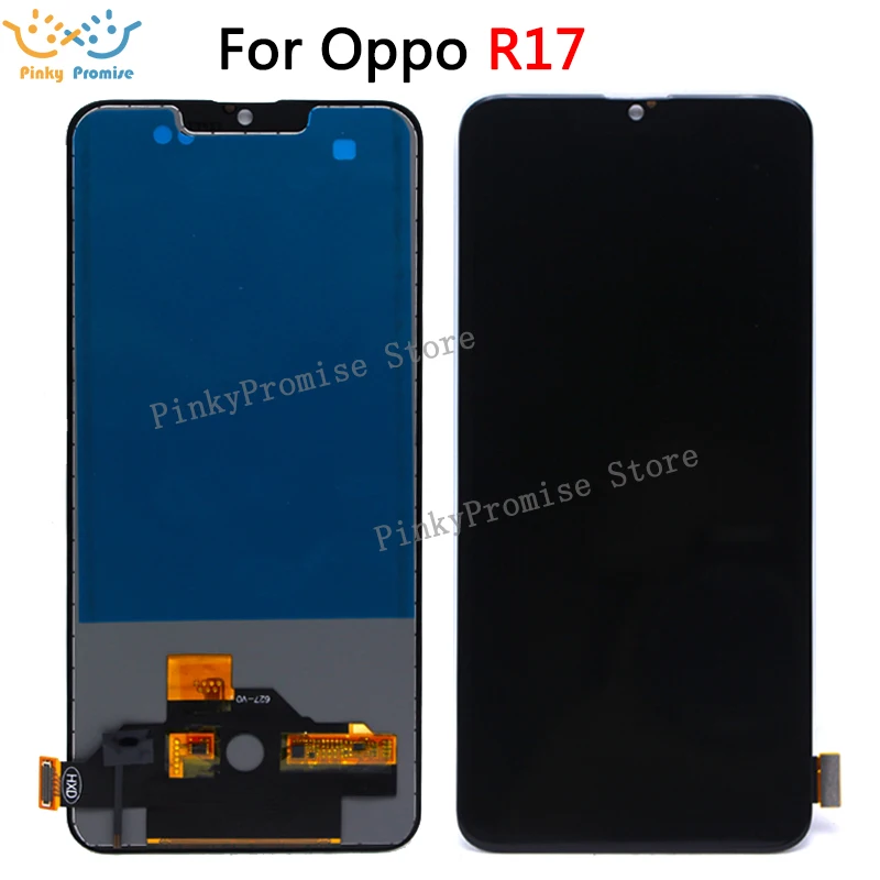 6," для OPPO R17 ЖК-экран и дигитайзер полная сборка для OPPO R17 запасные части
