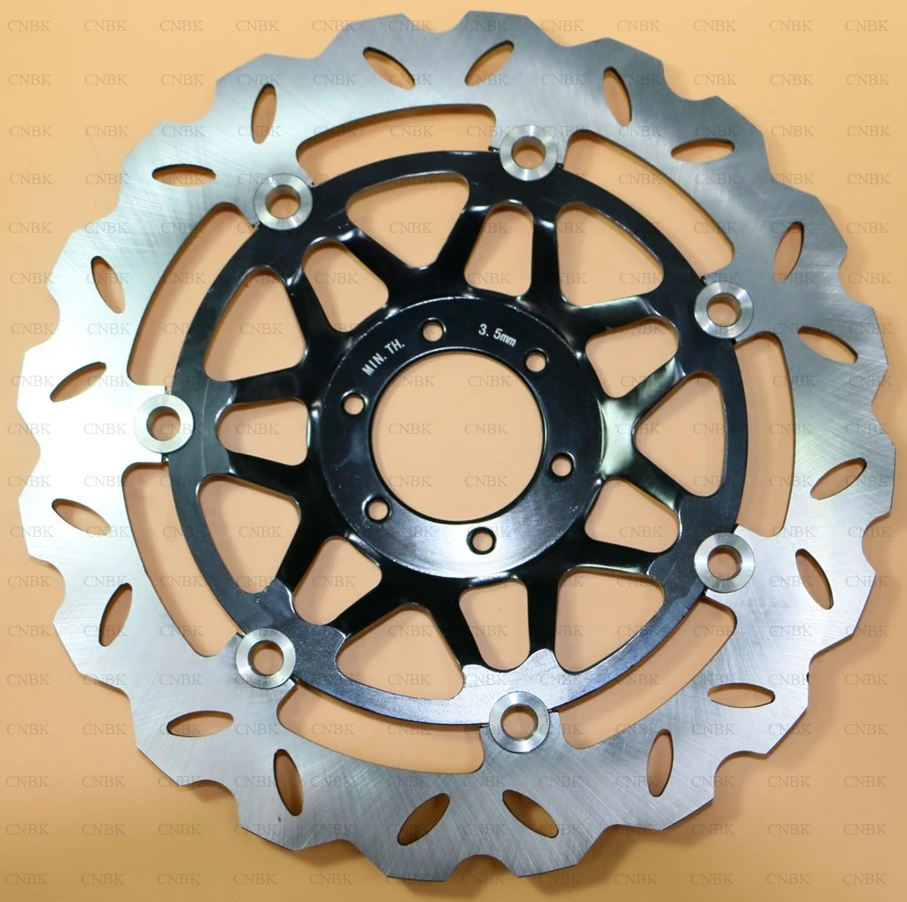 Передний 296 мм дисковый тормозной ротор для HONDA Racing RS 250 R RS250 RS250R 1997& up 97 - Цвет: Front 3