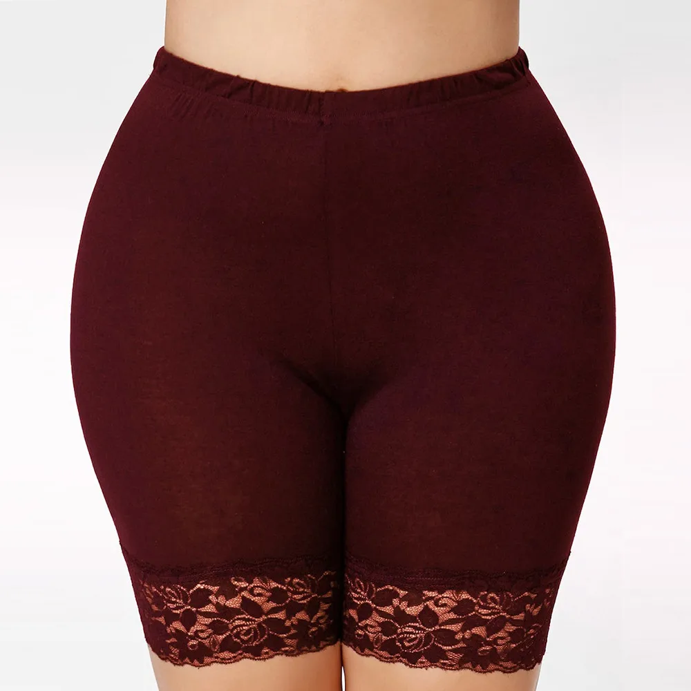 5XL Oversized Women Short Leggings With 