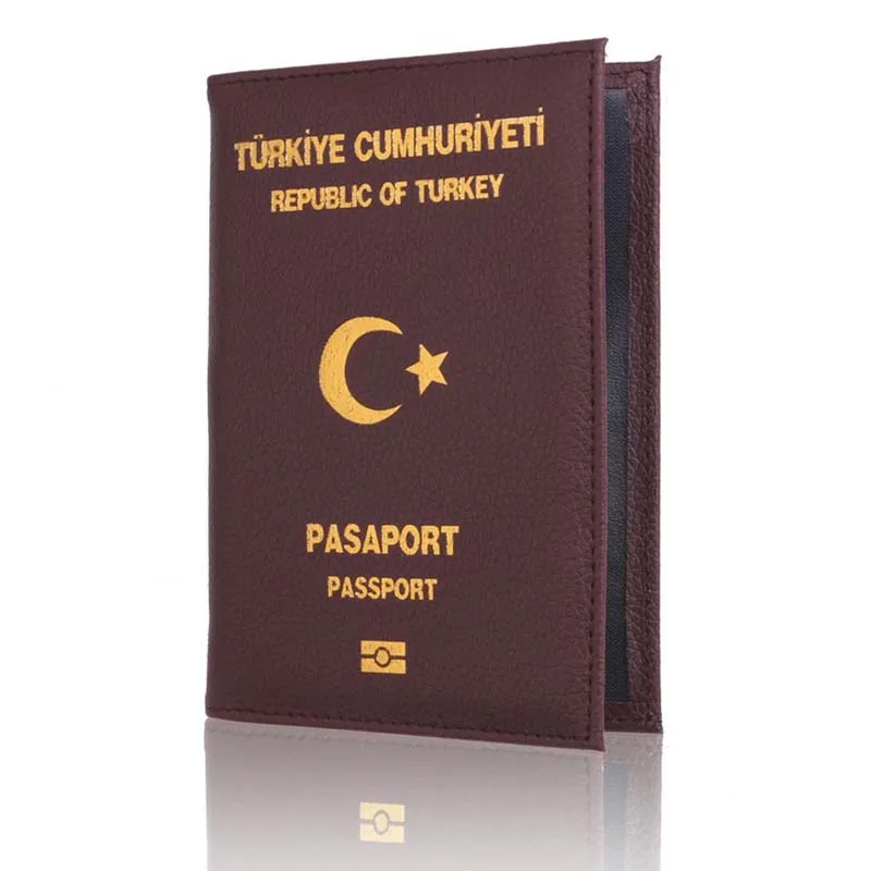 Искусственная кожа Турция паспорт охватывает для Для женщин симпатичная Обложка для паспорта путешествия бумажник карты Обложка для паспорта, документов Органайзер - Цвет: 7