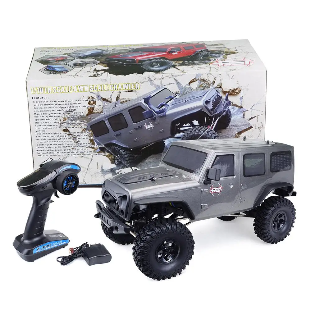RGT 86100 1/10 2,4G 4WD RC Рок Гусеничный пульт дистанционного управления RC автомобиль стены гоночный автомобиль игрушки подарок для детей