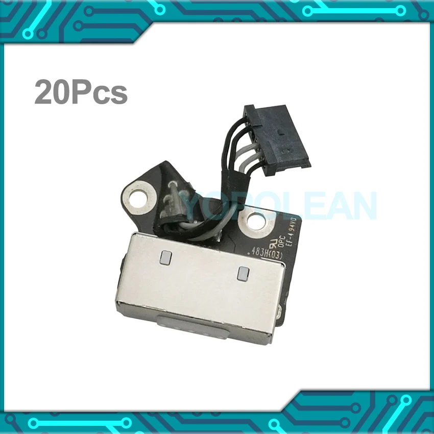Оригинальный зарядный порт 20 шт./лот для Macbook Pro Retina 15 дюймов A1398 Power DC Jack 820 3109 A 2012 2013
