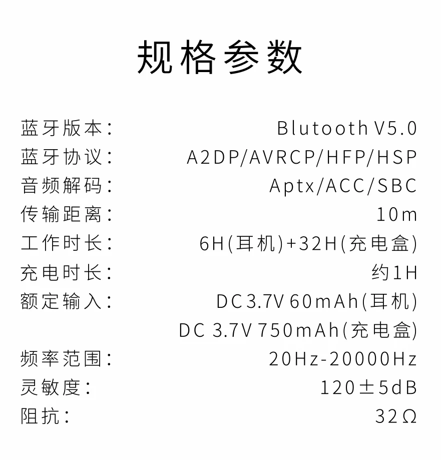 sem fio fone de ouvido com chip qcc 3020