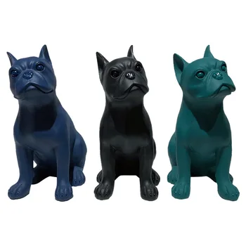 

Law doggie creative display resin crafts modern contracted Nordic style porch living room decoration
