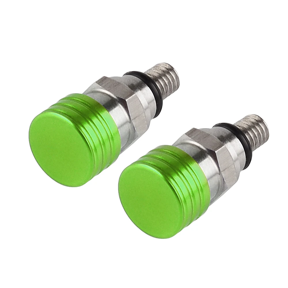 Клапан сброса воздуха вилки M5x0.8 для Kawasaki KX65 KX85 KX125 KX250 KX500 KX250F KX450F KDX200 KDX250 KLX300 KLX400R