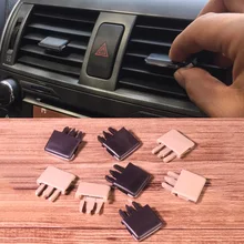 4 Stuks Auto Center Dash A/C Vent Louvre Blade Slice Airconditioning Blad Clip Fit Voor Toyota Corolla 2004-2006 2007 2008 2009 2010