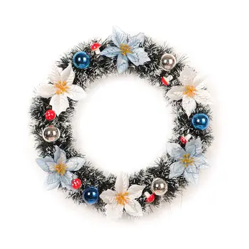 

16” Christmas Wreath with Pine cones for Front Door Christmas wedding Decor 634E