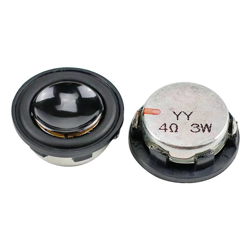 Woofer Speaker 1 Inch 28mm 4OHM 3W Neodymium Full Range Low Frequency Audio 2pcs