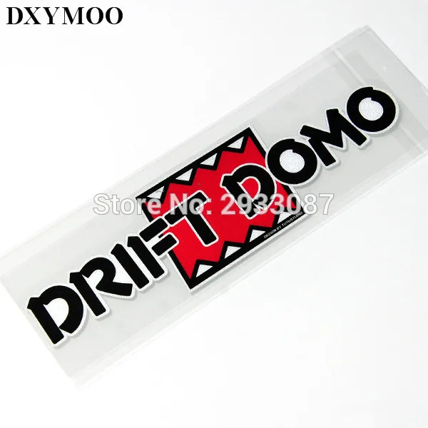 Japan JDM DRIFT DOMO Автомобильная мотоциклетная наклейка на шлем светоотражающие