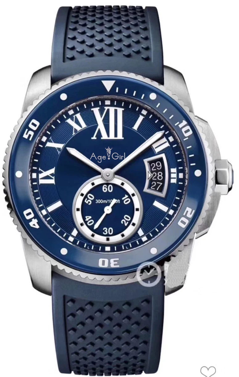 

Luxury Brand New Men Automatic Mechanical Sport Stainless Steel Black Blue Rose Gold Sapphire Canvas Rubber Ceramic Bezel Watch