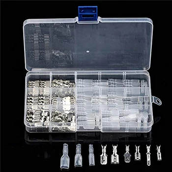 

Switch Wire Connectors Crimp Terminals Spade Transparent Insulating Sleeves Plug Spring