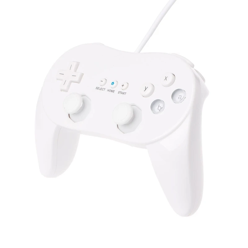 

Classic Wired Game Controller Gaming Remote Pro Gamepad Control For Nintendo Wii