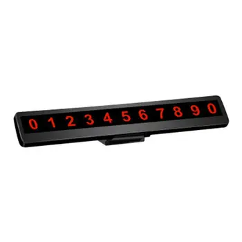 

Creative Temporary Parking Card Telephone Number Plate Car Stop Parking Sign Notice Number 1PC Cartoon Modelin