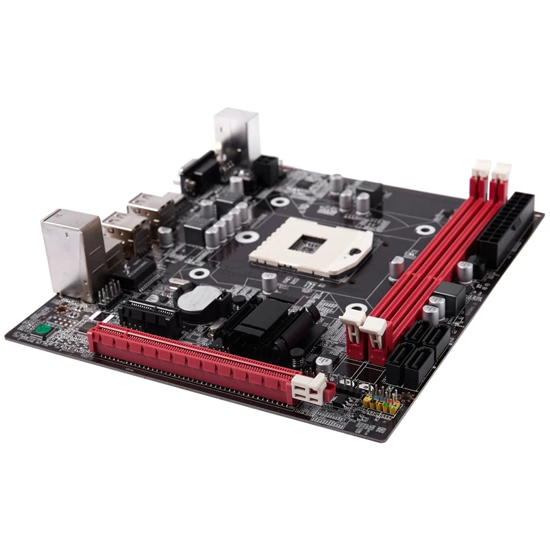 Профессиональная материнская плата HM65 LGA 989 DDR3 ram USB 2,0 Поддержка Платы Core I3 I5 I7 Quad cpu двухканальный настольный компьютер Mainbo