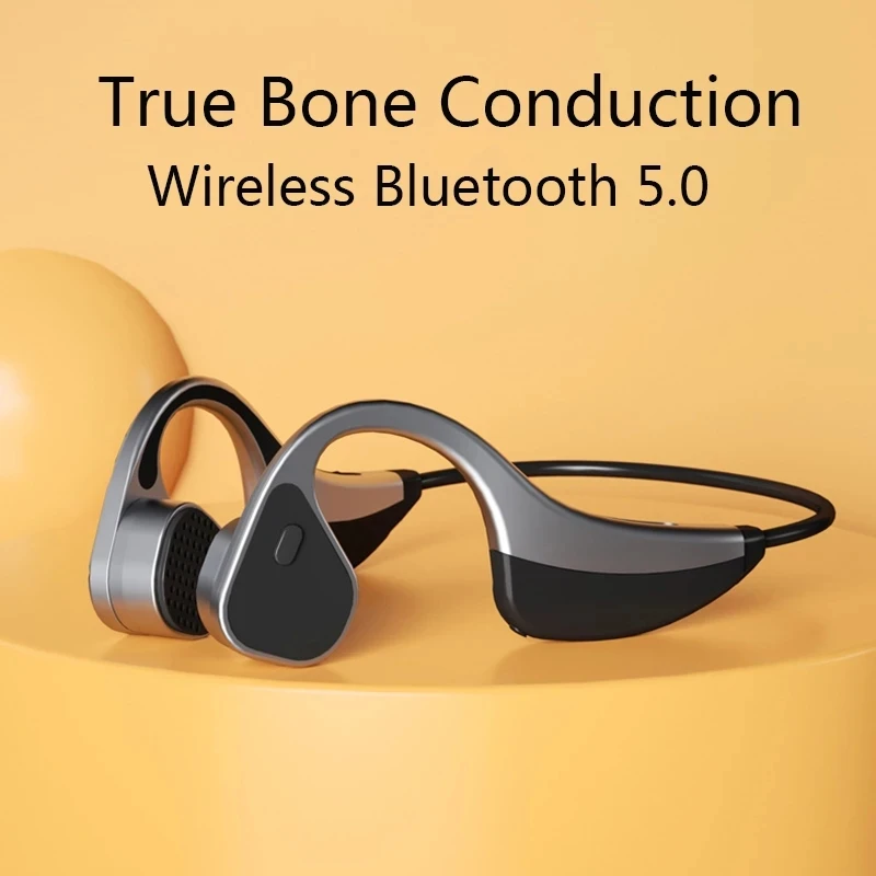 

2021 популярные наушники с костной проводимостью, беспроводные Bluetooth наушники, IP67 водонепроницаемая Спортивная гарнитура для улицы, не Внутриканальные наушники с микрофоном