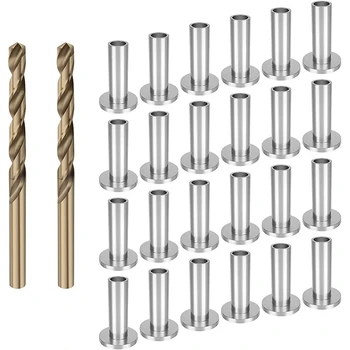 

120 Pack Cable Railing Sleeve - T316 Stainless Steel Protector Sleeves for 1/8 Cable Railing Wire