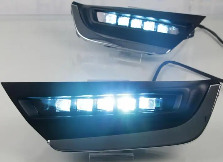 Высокий матч для Хонда сrv CR V 2017 2018 светодиодный DRL Вождения освещают светильник