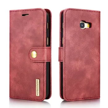 

DG.Ming Leather Card Magnetic Phone Cases for Samsung Galaxy A3 2017 A320 A5 2017 A520 Phone Cover