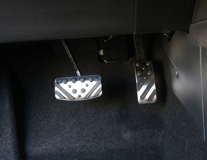 Алюминий автомобиля педали газа педали тормоза педаль сцепления накладка на для Mitsubishi Eclipse Cross аксессуары