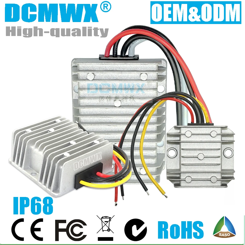 

DC 13.8V power supply Stabilizers input 12V24V(9V-36V) output 13.8V Regulators battery automatic buck boost Constant voltage out
