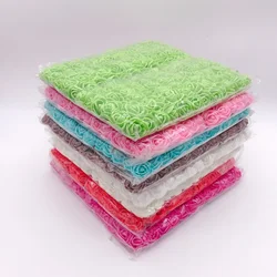 144pcs 2cm Mini Foam Rose Artificial Flower Bouquet Multicolor Rose Wedding Flower Decoration Scrapbooking Fake Rose Flower