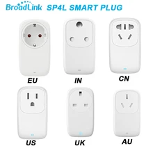 Broadlink SP4 Wifi умная розетка EU, US, UK IN CN AU 16A AC110-240V с таймером контроль мощности монитор умный дом автоматизация домашний комплект